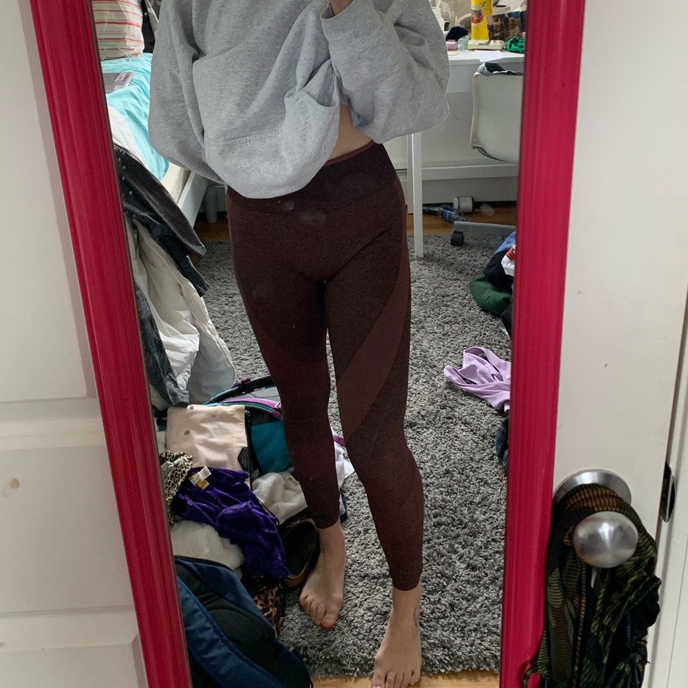 mauve PINK leggings
